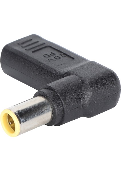 Typec - Dc Adaptörü Dişi - Erkek Fiş 7.9x5.5mm Dik Açı Pd Konnektör Şarj Cihazı (Yurt Dışından)