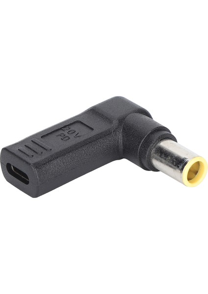 Typec - Dc Adaptörü Dişi - Erkek Fiş 7.9x5.5mm Dik Açı Pd Konnektör Şarj Cihazı (Yurt Dışından)