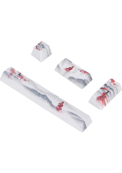 Tuş Takımı 4 Tuş Buzla Kaplı Dağ Kar Kız Desen Uzay Esc Enter Numpad Enter Dıy Tuş Takımları (Yurt Dışından) fiyatları