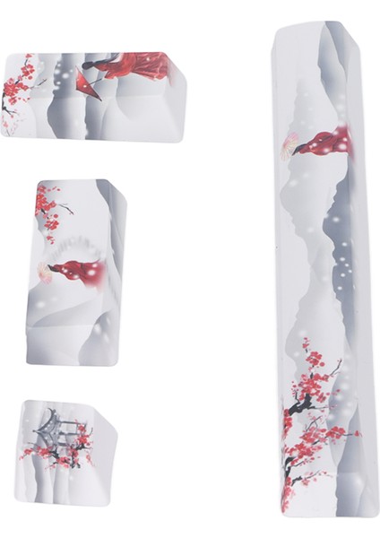 Tuş Takımı 4 Tuş Buzla Kaplı Dağ Kar Kız Desen Uzay Esc Enter Numpad Enter Dıy Tuş Takımları (Yurt Dışından) modelleri