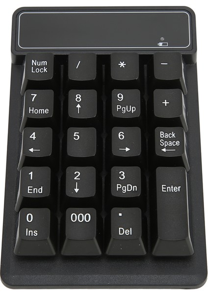 Kablosuz Sayısal Tuş Takımı 19 Tuş 2.4ghz Kablosuz Taşınabilir Ergonomik Tasarım Su Geçirmez Hafif Sayısal Tuş Takımı (Yurt Dışından) fırsatları