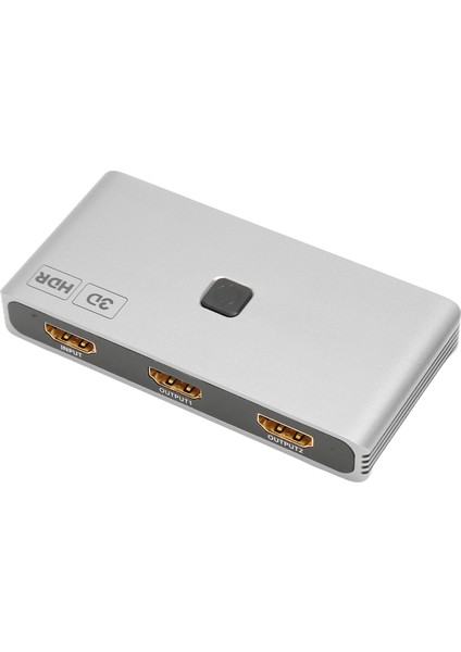 4K Hd Switcher 1 Giriş 2 Çıkış 18 Gbps'ye Kadar 4K 60 Hz 3D Cec Hdcp2.2 Destekli Hd Multimedya Switcher Tv Projektör Oynatıcı Yc Q201 (Yurt Dışından)