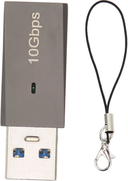 USB 3.1 Gen 2 Erkek - Tip C Dişi Adaptör Çift Taraflı 10 Gbps Destekli Otg Hızlı Şarj USB C 3.1 Dönüştürücü Pc Dizüstü Bilgisayar Için (Yurt Dışından)