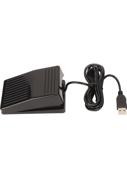 USB Ayak Anahtarı Pedalı Mekanik Anahtar Çok Işlevli Tek Ayak Anahtarı Pedalı 2 Metre Kablo ile Bilgisayar Için (Yurt Dışından)