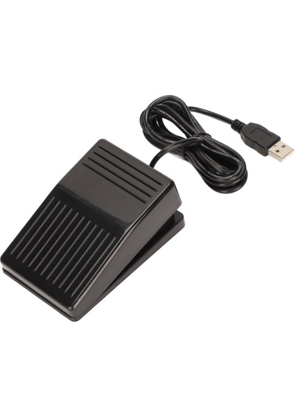 USB Ayak Anahtarı Pedalı Mekanik Anahtar Çok Işlevli Tek Ayak Anahtarı Pedalı 2 Metre Kablo ile Bilgisayar Için (Yurt Dışından)