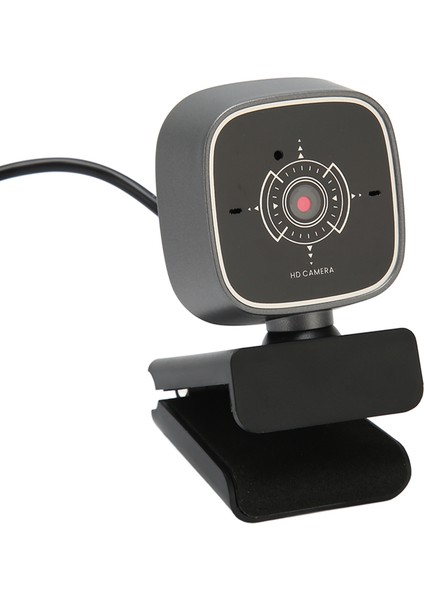 USB Web Kamerası 1080P 30FPS Gürültü Azaltma Çift Mikrofon Döndürülebilir Tak ve Çalıştır Masaüstü Dizüstü Bilgisayar Görüntülü Sohbet Için Pc Kamerası (Yurt Dışından)