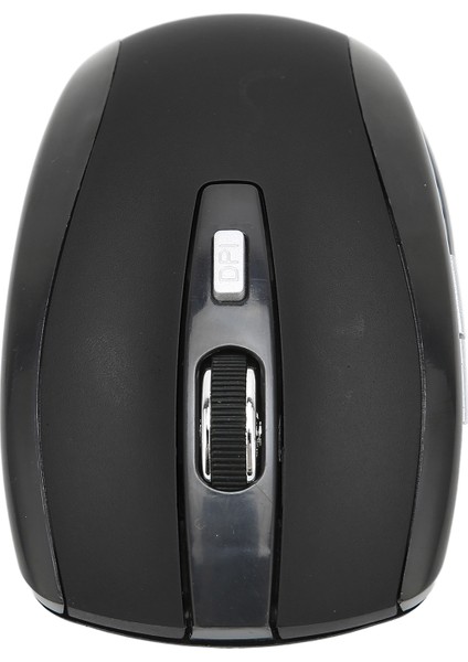 Mini Kablosuz Fare 2.4ghz 3 Seviye Dpı Ayarlanabilir Geniş Uyumluluk Mini Mat Doku Bilgisayar Aksesuarlarısiyah (Yurt Dışından)