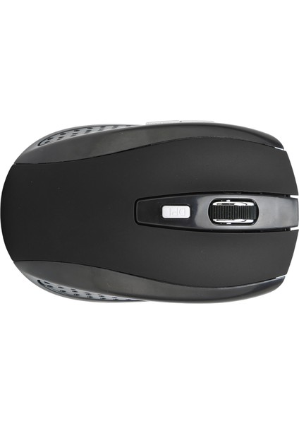 Mini Kablosuz Fare 2.4ghz 3 Seviye Dpı Ayarlanabilir Geniş Uyumluluk Mini Mat Doku Bilgisayar Aksesuarlarısiyah (Yurt Dışından)