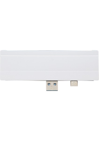 Surface Dock 5'i 1 Arada 5 Gbps Hafıza Kartı Okuyucu 4K Çözünürlük Alüminyum Kabuk Sıcak Takas Usb3.0 Hub WIN10 Için Win Xp Gümüş (Yurt Dışından)