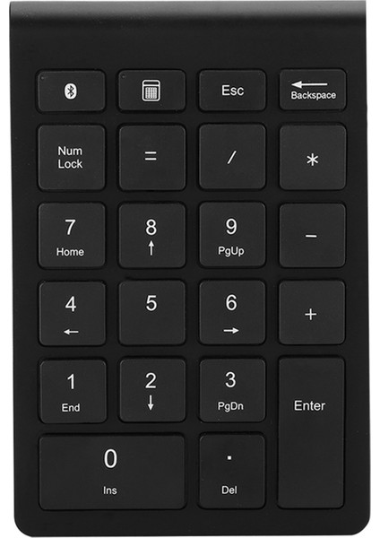 22 Tuşlu Bluetooth Mini Numpad Kablosuz Sayısal Tuş Takımı Küçük Klavye (Yurt Dışından) fiyatları