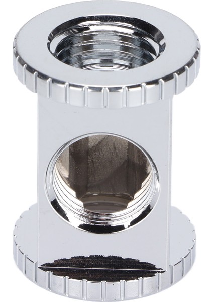 T Blok Bağlantı Parçası Dişi G1/4in Dişli Iç Altıgen Sabitleme Pirinç Boru Bağlantı Parçası Bilgisayar Su Soğutma Sistemi Için Gümüş (Yurt Dışından)