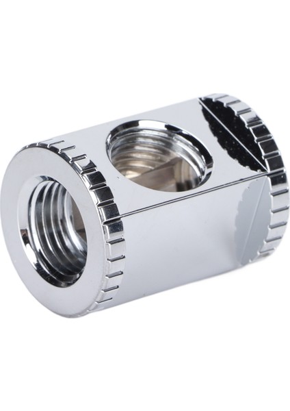 T Blok Bağlantı Parçası Dişi G1/4in Dişli Iç Altıgen Sabitleme Pirinç Boru Bağlantı Parçası Bilgisayar Su Soğutma Sistemi Için Gümüş (Yurt Dışından) fiyatları