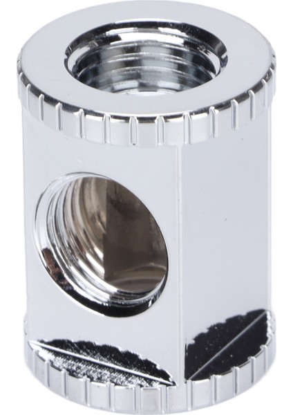 T Blok Bağlantı Parçası Dişi G1/4in Dişli Iç Altıgen Sabitleme Pirinç Boru Bağlantı Parçası Bilgisayar Su Soğutma Sistemi Için Gümüş (Yurt Dışından) fırsatları