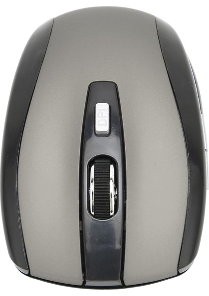 Mini Kablosuz Fare 2.4ghz 3 Seviye Dpı Ayarlanabilir Geniş Uyumluluk Mini Mat Doku Bilgisayar Aksesuarlarıgümüş Gri (Yurt Dışından)