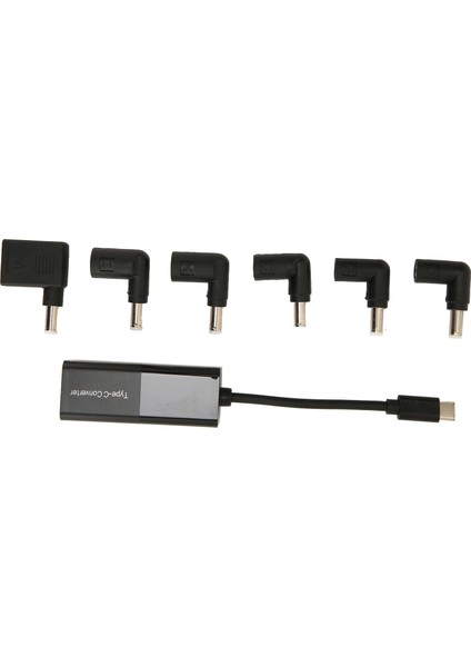 USB C Dc Güç Adaptörü 65W Otomatik Voltaj Düzenlemesi 5.5x2.1mm Dişi - USB C Dizüstü Şarj Adaptörü Dönüştürücü (Yurt Dışından)