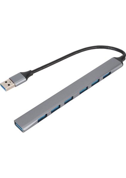 7'si 1 Arada USB Hub 1 USB 3.0 Portu 6 USB 2.0 Portu USB Flash Sürücü Için USB Yerleştirme Istasyonu Kablosuz Fare Klavye Dizüstü Bilgisayar (Yurt Dışından)