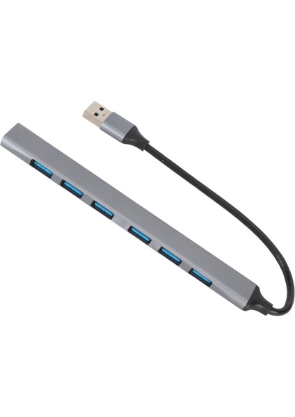 7'si 1 Arada USB Hub 1 USB 3.0 Portu 6 USB 2.0 Portu USB Flash Sürücü Için USB Yerleştirme Istasyonu Kablosuz Fare Klavye Dizüstü Bilgisayar (Yurt Dışından)