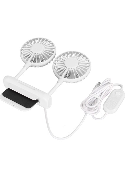 Monitör Fanı 2 Başlık 3 Hız Modu 6.6ft USB Kablo Sessiz Yerden Tasarruf Sağlayan Klipsli Bilgisayar Fanı Aile Ofisi Için Beyaz (Yurt Dışından) indirimleri