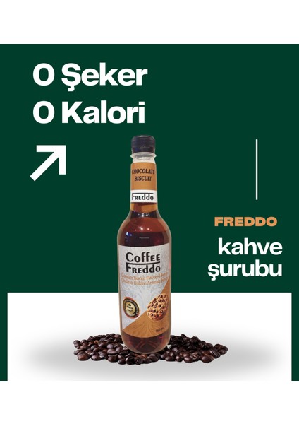 Vanilya Kahve Şurubu, Şekersiz (Suger Free) Şurup Yeni Yüksek Aromalı Kalorisiz, Kahve ve Kokteyl Şurubu