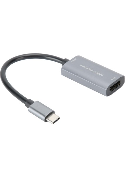 Video Yakalama Kartı Typec Hdmı'dan Typec'ye 4K 1080P Game Live Silver Gray Free Drive Z29A (Yurt Dışından) modelleri