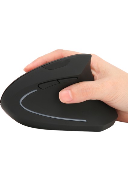 Ergonomik Fare 6 Tuş 2.4ghz Dikey Tasarım Tak ve Çalıştır Ayarlanabilir Dpı Dikey Fare Dizüstü Masaüstü Için (Yurt Dışından)