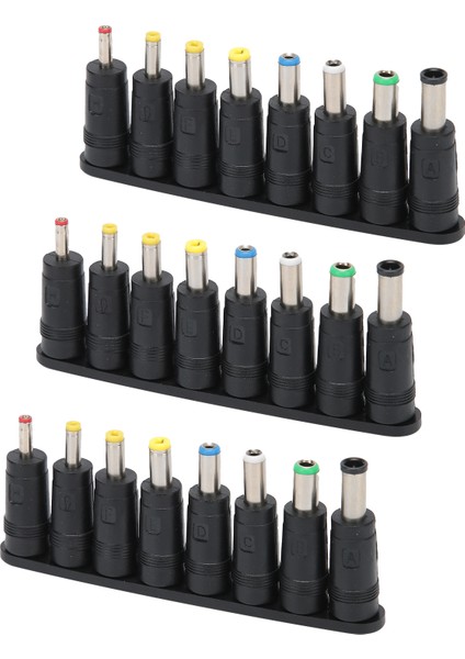 3 Set USB - Dc Kablosu 8'i 1 Arada Güç Kablosu Değiştirilebilir Fiş Konnektörü Bilgisayar Aksesuarları (Yurt Dışından)