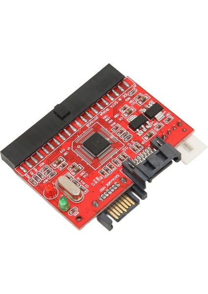 3.5in Ide'den Sata Yükseltici Kart Çift Yönlü Dönüşüm 1.5gbps Destekli Sıcak Takas Ide Sabit Disk Sürücüsü Adaptörü Ev Ofis Için (Yurt Dışından)