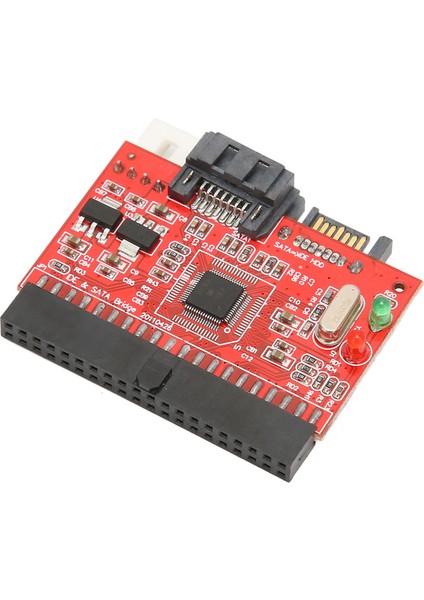 3.5in Ide'den Sata Yükseltici Kart Çift Yönlü Dönüşüm 1.5gbps Destekli Sıcak Takas Ide Sabit Disk Sürücüsü Adaptörü Ev Ofis Için (Yurt Dışından)