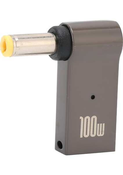 Pd Şarj Dönüştürücü 100W 5A Tip C Dişi - Erkek 5.5x2.5mm Alüminyum Alaşımlı Kabuk Pd Şarj Adaptörü Lenovo Dizüstü Bilgisayar Için (Yurt Dışından)