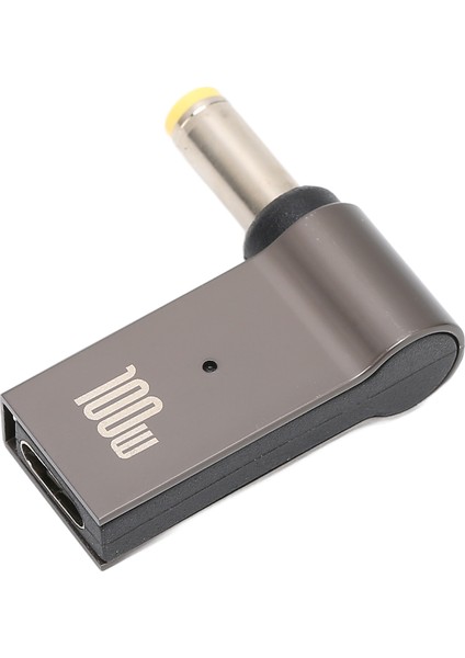 Pd Şarj Dönüştürücü 100W 5A Tip C Dişi - Erkek 5.5x2.5mm Alüminyum Alaşımlı Kabuk Pd Şarj Adaptörü Lenovo Dizüstü Bilgisayar Için (Yurt Dışından) fırsatları