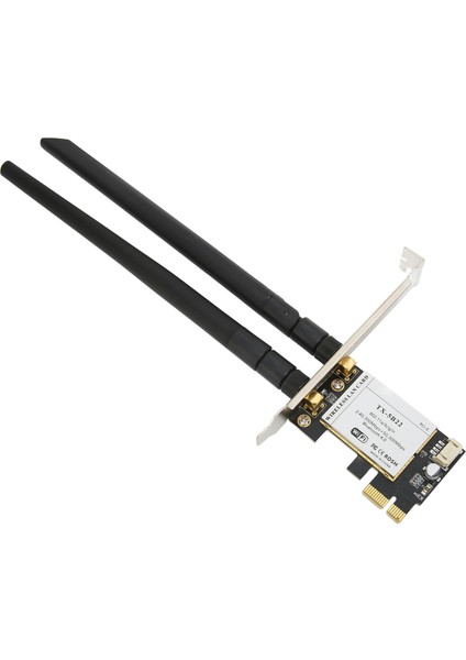 Kablosuz Internet Kartı 2.4ghz 5ghz 300MBPS Yüksek Iletim Hızı Siyah Pcıe Bilgisayar Için Kablosuz Internet Kartı (Yurt Dışından)