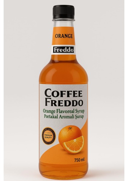 Portakal Kahve Şurubu, Kahve Şurubu, Kahve Şurupları, Yeni Yüksek Aromalı, Kahve ve Kokteyl Şurubu