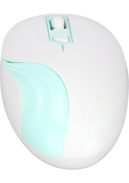 Kablosuz Fare 2.4g Kablosuz Dpı Ayarlanabilir Ergonomik Tasarım Dizüstü Masaüstü Bilgisayar Faresi Mavi (Yurt Dışından)