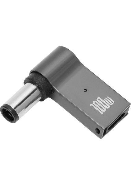 Dik Açı Pd 100W Adaptör 5A 100W 18.5V‑20V Dizüstü Bilgisayar Tipi C Dişi - Erkek Adaptörü Alüminyum Kabuklu Hp Dizüstü Bilgisayar Için (Yurt Dışından)