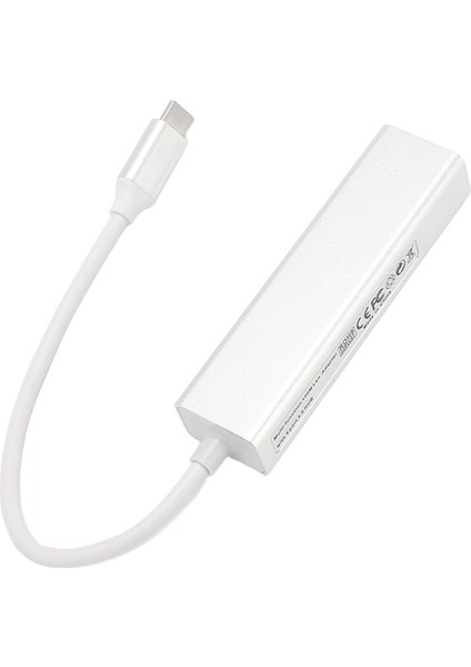 USB C Adaptörü Profesyonel Yüksek Hızlı Veri Aktarımı Kompakt RJ45 Yerleştirme Istasyonu USB C Cihazları Için (Yurt Dışından)