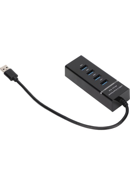 USB Hub 4 Port Yüksek Hızlı Yayılım Koruma Güvenliği Kompakt Tasarım USB 3.0 Adaptörü (Yurt Dışından)