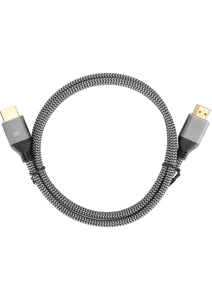 F0401&#8209;1 HDMI 8K@60Hz HDMI Bağlantı Kablosu 3.3ft Uzun Uzunlukta ANTI&#8209;EMI Tv Bilgisayar Için (Yurt Dışından)