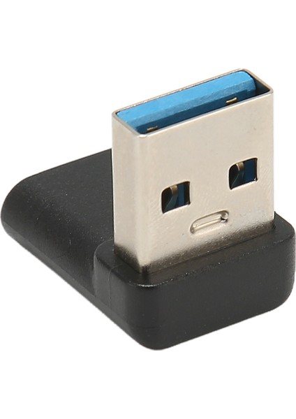 Sağ Açı USB C - USB A Adaptörü 10 Gbps Tak ve Çalıştır USB A 3.2 Erkek - USB C 3.2 Dişi Adaptörü Pc Dizüstü Bilgisayar Için (Yurt Dışından)