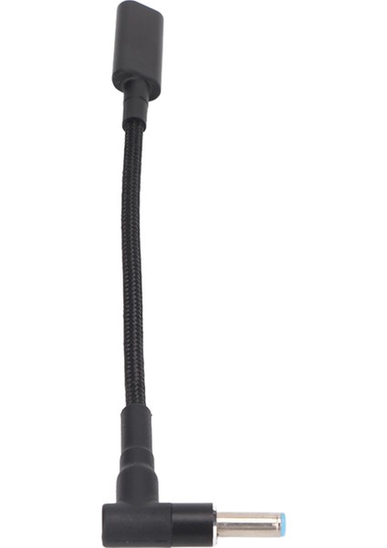 USB C - Dc Adaptörü Pd 100W Tip C - Dc 4.5x0.6mm Port Uzatma Şarj Adaptörü Hp 4.5x0.6mm Port Dizüstü Bilgisayar Için (Yurt Dışından)