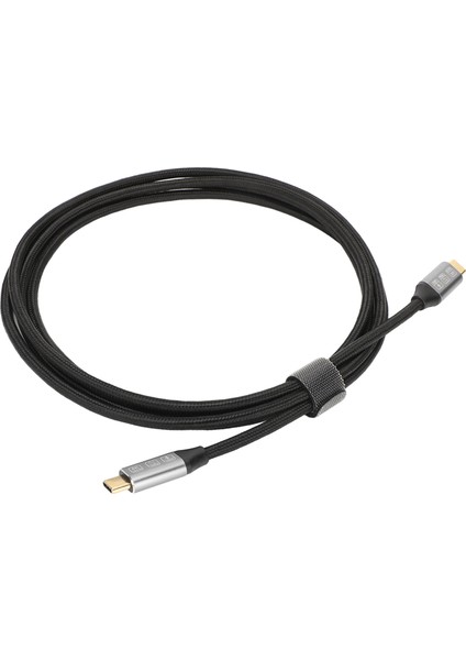 USB C - USB C 3.1 Gen 2 Kablosu 100W 20V 5A Güç Dağıtımı 4K 60Hz Video Çıkışı 10GBPS Veri Senkronizasyonu E Marker Çipli USB C Kablosu 2m (Yurt Dışından)