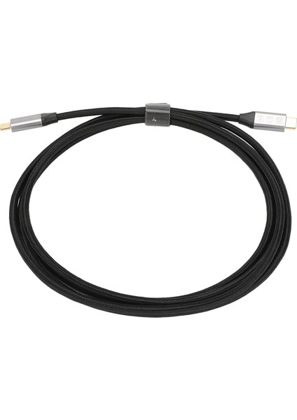 USB C - USB C 3.1 Gen 2 Kablosu 100W 20V 5A Güç Dağıtımı 4K 60Hz Video Çıkışı 10GBPS Veri Senkronizasyonu E Marker Çipli USB C Kablosu 2m (Yurt Dışından)