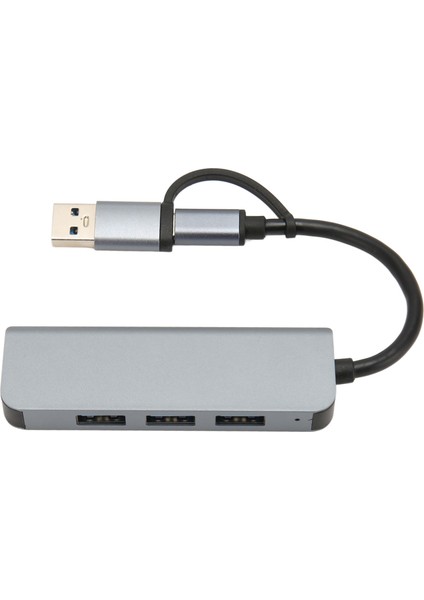 4'ü 1 Arada Usb3.0 Hub 5gbps USB C - USB 3.0 Hub USB Ayırıcı USB Hub Genişletici Usb3.0 Dongle Windows Için Linux Için Chrome Os Için (Yurt Dışından)