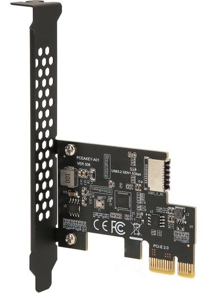 Pcıe - USB 3.2 Genişleme Kartı Siyah 5gbps Yüksek Hızlı Pcıe X1 - Usb3.2 Gen1 Tip E 20PIN Masaüstü Ön Tip C Pcıe X1 - Usb3.2 Genişleme Kartı (Yurt Dışından) modelleri