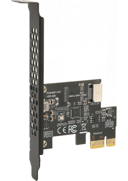 Pcıe - USB 3.2 Genişleme Kartı Siyah 5gbps Yüksek Hızlı Pcıe X1 - Usb3.2 Gen1 Tip E 20PIN Masaüstü Ön Tip C Pcıe X1 - Usb3.2 Genişleme Kartı (Yurt Dışından) fırsatları
