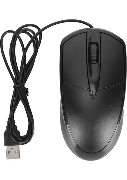 Kablolu Fare M1 Ofis Faresi Ergonomik Tasarım Pc Faresi Macbook Dizüstü Bilgisayar Için (Yurt Dışından)