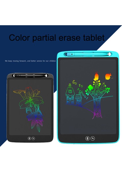 LCD Yazma Tableti 12IN Kullanımı Kolay Göz Çok Yönlü Karalama Tahtası Çizim Tableti Ev Için Siyah (Yurt Dışından) modelleri