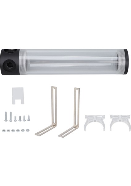 240MM Rezervuar Su Soğutma Silindirik 4 Delik G1/4 Dişli Akrilik Su Soğutma Tankı Bilgisayar Için (Yurt Dışından) indirimleri