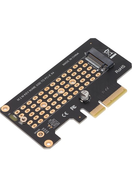 Nvme M.2 - Pcıe3.0 Yükseltici Kart 32 Gbps Siyah Yarım Yükseklik Baffle Pcıe X4 Genişletme Kartı Win Için Os x Için Linux Için (Yurt Dışından)
