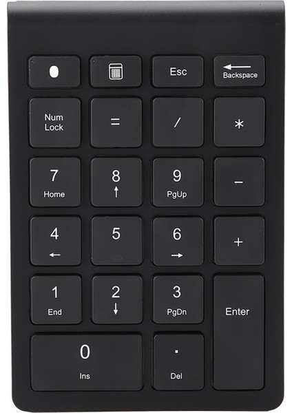 Siyah 22 Tuşlu Mini Numpad Kablosuz Bluetooth Sayısal Tuş Takımı Os x Pc Için (Yurt Dışından)
