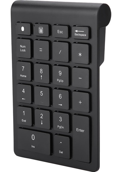 Siyah 22 Tuşlu Mini Numpad Kablosuz Bluetooth Sayısal Tuş Takımı Os x Pc Için (Yurt Dışından) modelleri